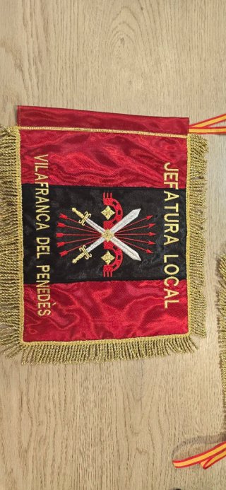 Banderín Jefatura Local Vilafranca del penedés