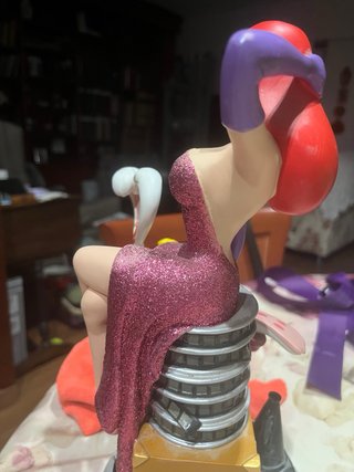 Statuetta Jessica / Roger Rabbit. Parchi Disney. USA WDW