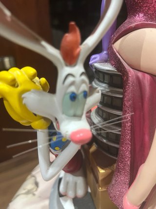 Statuetta Jessica / Roger Rabbit. Parchi Disney. USA WDW