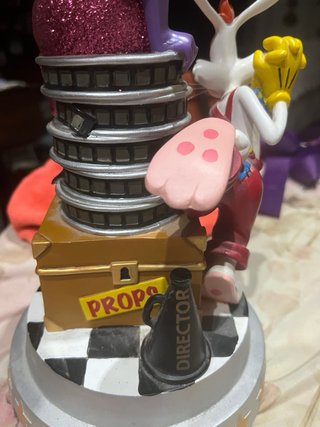 Statuetta Jessica / Roger Rabbit. Parchi Disney. USA WDW