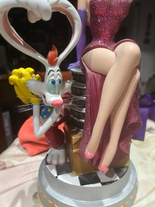 Statuetta Jessica / Roger Rabbit. Parchi Disney. USA WDW