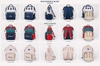 Mochila Porta Biberones Personalizada