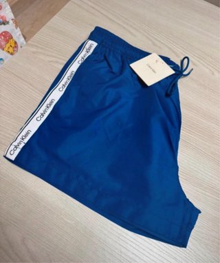 Costume da bagno Calvin Klein blu uomo