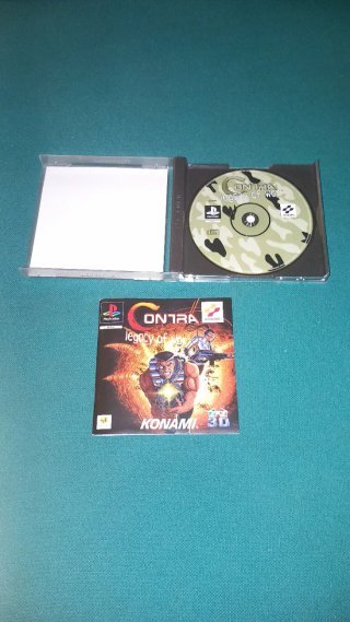PS1 Contra Legacy Of War PlayStation 1 Pal España