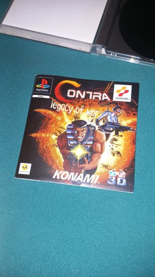 PS1 Contra Legacy Of War PlayStation 1 Pal España