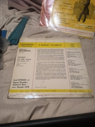 Vinilo Beethoven Concierto Violín Oistrakh