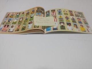ALBUM FACSIMIL DE CROMOS IMPRESOS LIGA ESTE 75 76