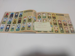 ALBUM FACSIMIL DE CROMOS IMPRESOS LIGA ESTE 75 76