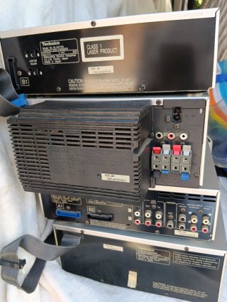 Cadena de música Technics Equipo 95€ y altavoces