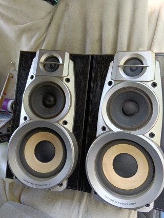 Cadena de música Technics Equipo 95€ y altavoces
