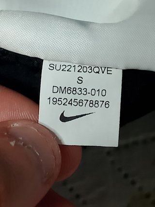Pantalón Corto Cargo Nike Negro Talla S