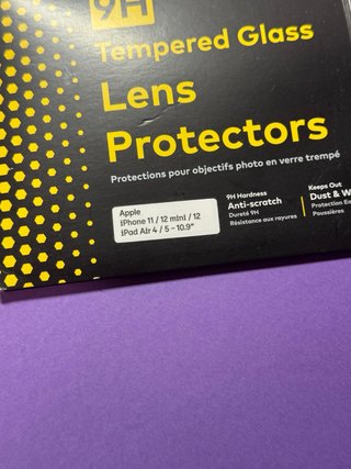 #1 Protectores Lente Cristal Templado Rhinoshield