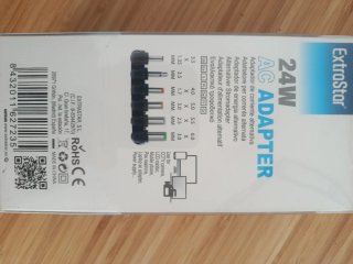 Adaptador AC ExtraStor 24W 3-12V 2A