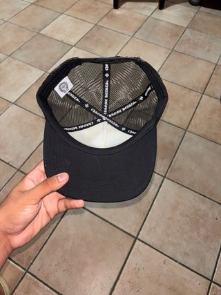 Cappello Chrome Hearts Bianco e Nero