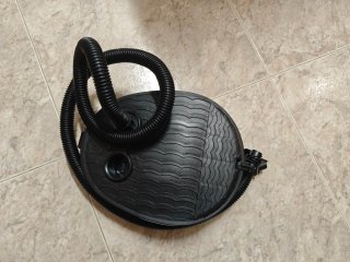 Inflador de pie Decathlon