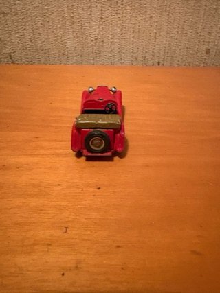 Coche clásico rojo