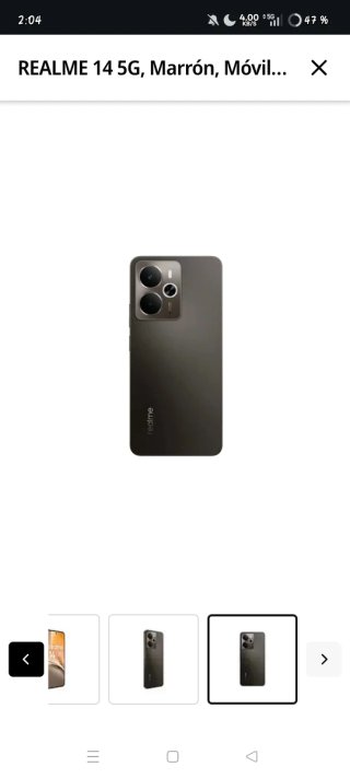 Móvil Realme 14 5G Marrón 256GB