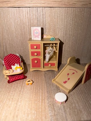 Set Sylvanian Families: Habitación Bebé
