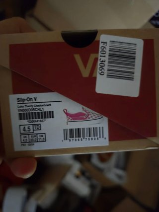 Scarpe Vans bambina slip-on scacchi rosa bianco