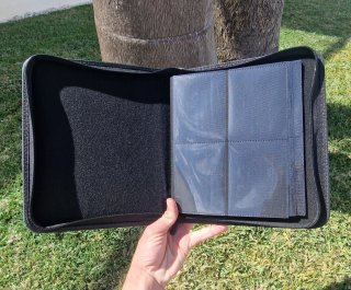 Binder Toploaders Gyarados Azul