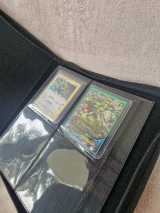 Binder Toploaders Gyarados Azul