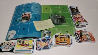ALBUM FACSIMIL PANDILLA BASURA AZUL MÁS CROMOS A P