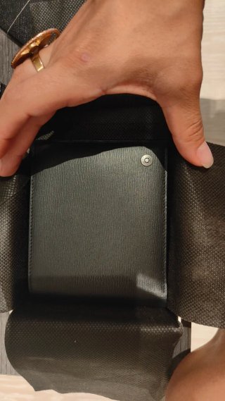 Cartera Montblanc Negra Sin Usar