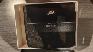 Cartera Montblanc Negra Sin Usar