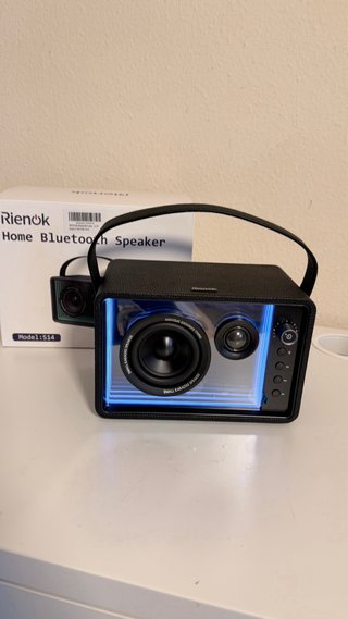 Altavoz Bluetooth Rienok S14 Negro