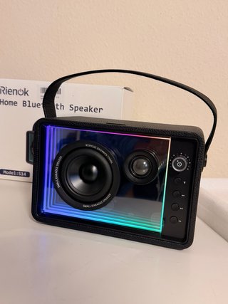 Altavoz Bluetooth Rienok S14 Negro
