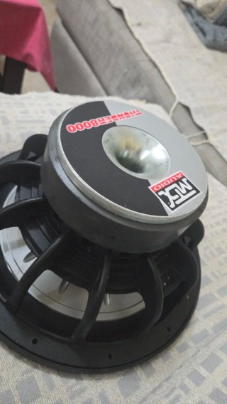 Subwoofer MTX Audio thunder 8000. Car audio.