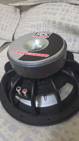 Subwoofer MTX Audio thunder 8000. Car audio.
