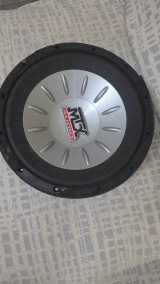 Subwoofer MTX Audio thunder 8000. Car audio.