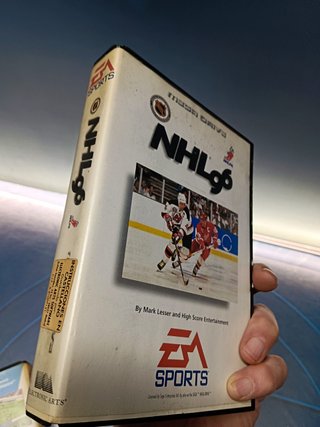 videojuego Sega Mega Drive NHL 96 (1996)