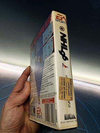 videojuego Sega Mega Drive NHL 96 (1996)