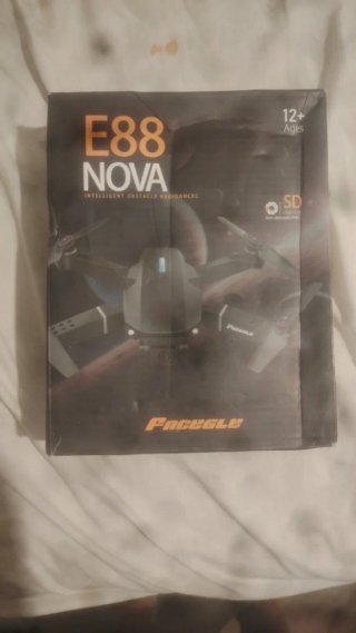 Dron E88 NOVA Negro/Gris