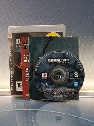 videojuego Turning Point Fall Of Liberty Sony Playstation 3 PS3 Completo