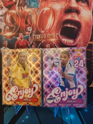 Lote 2 Tarjetas Dolan Enjoy Power 2026/27