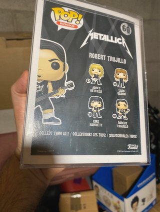 Funko Pop! Rocks Metallica Robert Trujillo 60