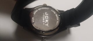 Reloj JCKY TIME Dual Time Negro Verde