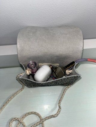 Mini Bolso Zara Mini Purpurina
