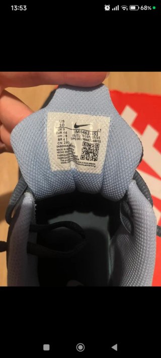 Tênis Nike Shox R4 Obsidian/Aluminum - 44