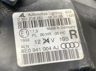Audi 58656 8e0941004aj faro derecho a4 2.0 tdi 16v
