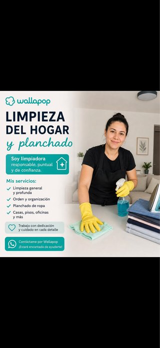 Limpieza del hogar