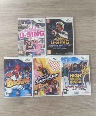 Pack 5 Juegos Wii