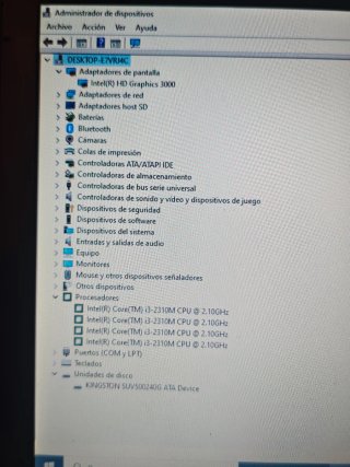 Portátil HP ProBook 5330m defecto estético