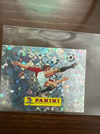 Carta Panini Fútbol
