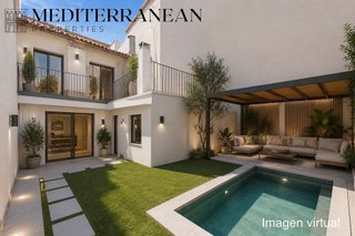 Chalet en venta en El Castell en Burjassot