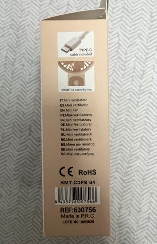 Ventilador Portátil
