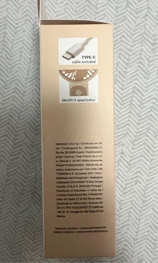 Ventilador Portátil